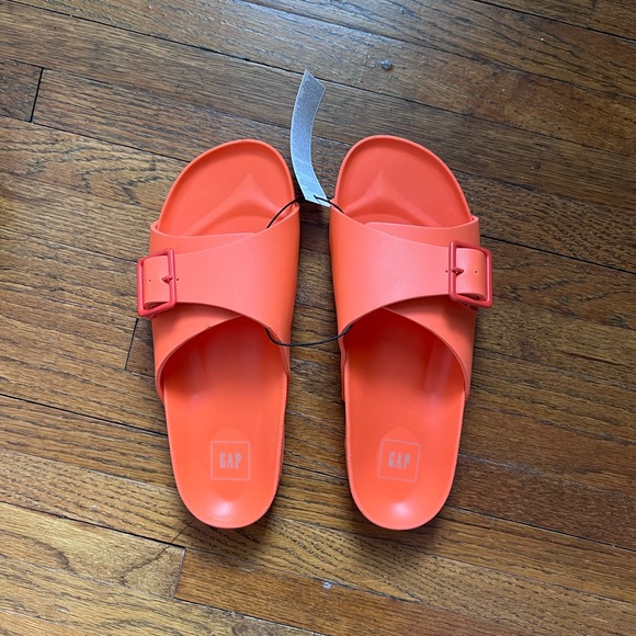 Bright Orange Rubber Pool Slides - Picture 6 of 8